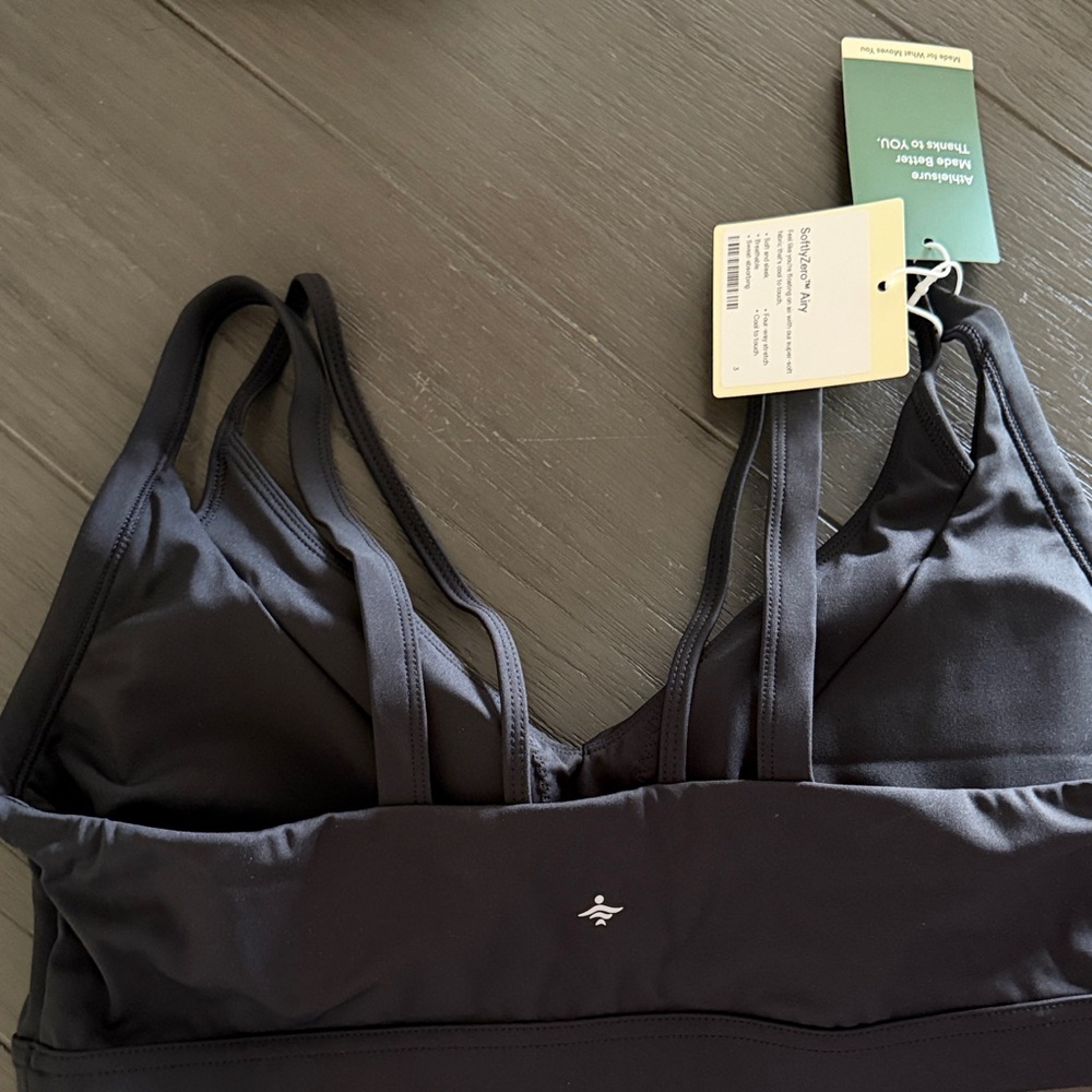 HALARA SoftlyZens Airy Sports Bra in Black - Picture 2 of 4